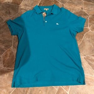 Men burberry golf shirt